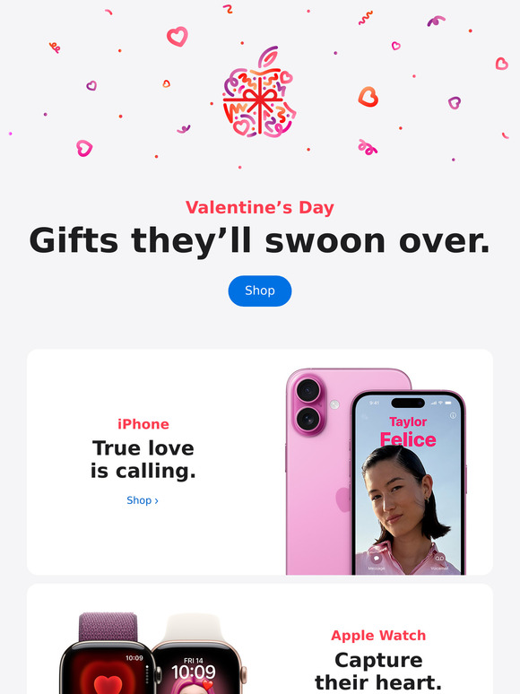 ❤️ Find something they’ll love at Apple.