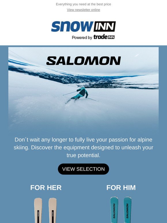 Salomon equipment, chase the speed
