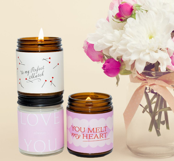 Valentine's Day Candles