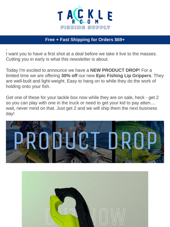 Limited Time - 30% OFF New Epic Fishing Lip Gripper