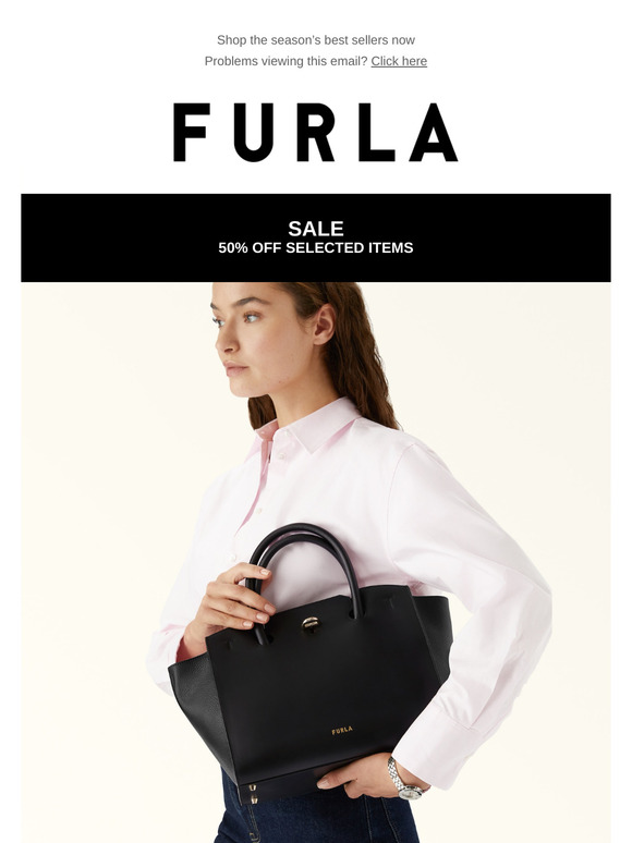 50% off: sale goes on