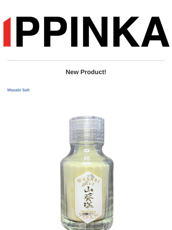 [Products] Wasabi Salt | Minimalist Left-Handed Notebook | Sanjo Flower Shears and more!