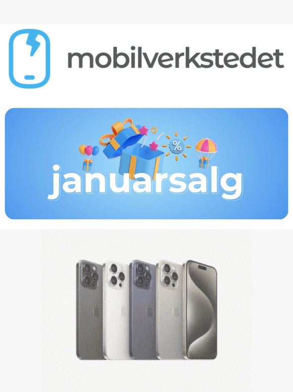 📱🎉 Siste sjanse: 750 kr rabatt på alle telefoner