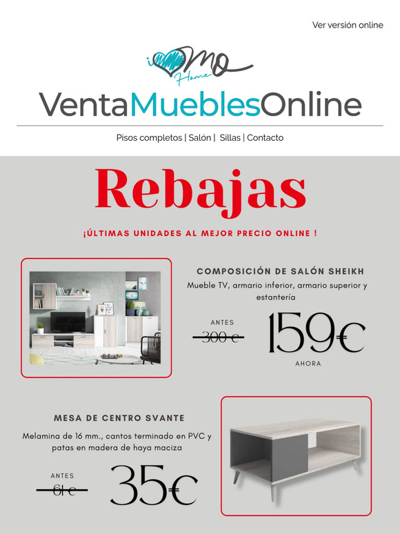 ¡MÁS REBAJAS! Toda la web con HASTA 80%. ¡Descúbrelas!