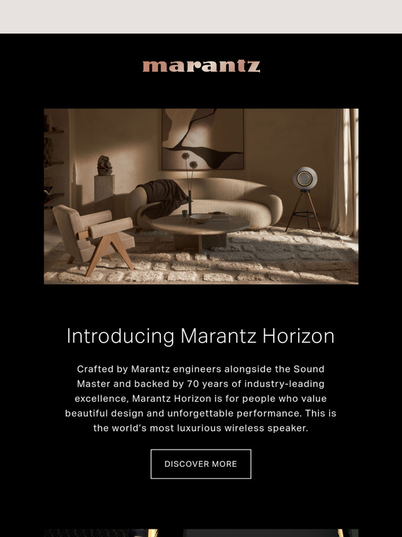 Introducing Marantz Horizon
