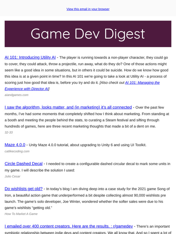 Issue #267 - Game AI, Multiplayer, Marketing & More