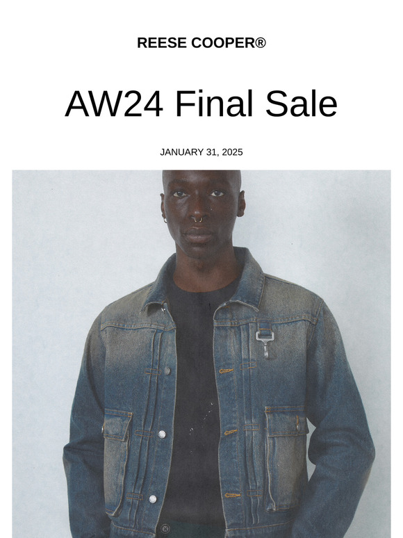 AW24: Final Sale | 60% Off
