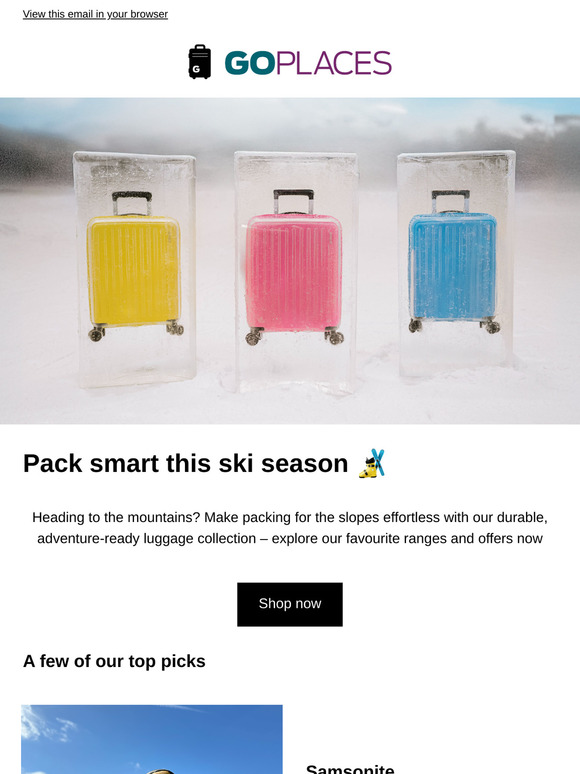 Pack Smart this Ski Season