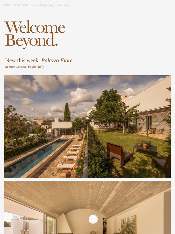 New this week: Palazzo Fiore