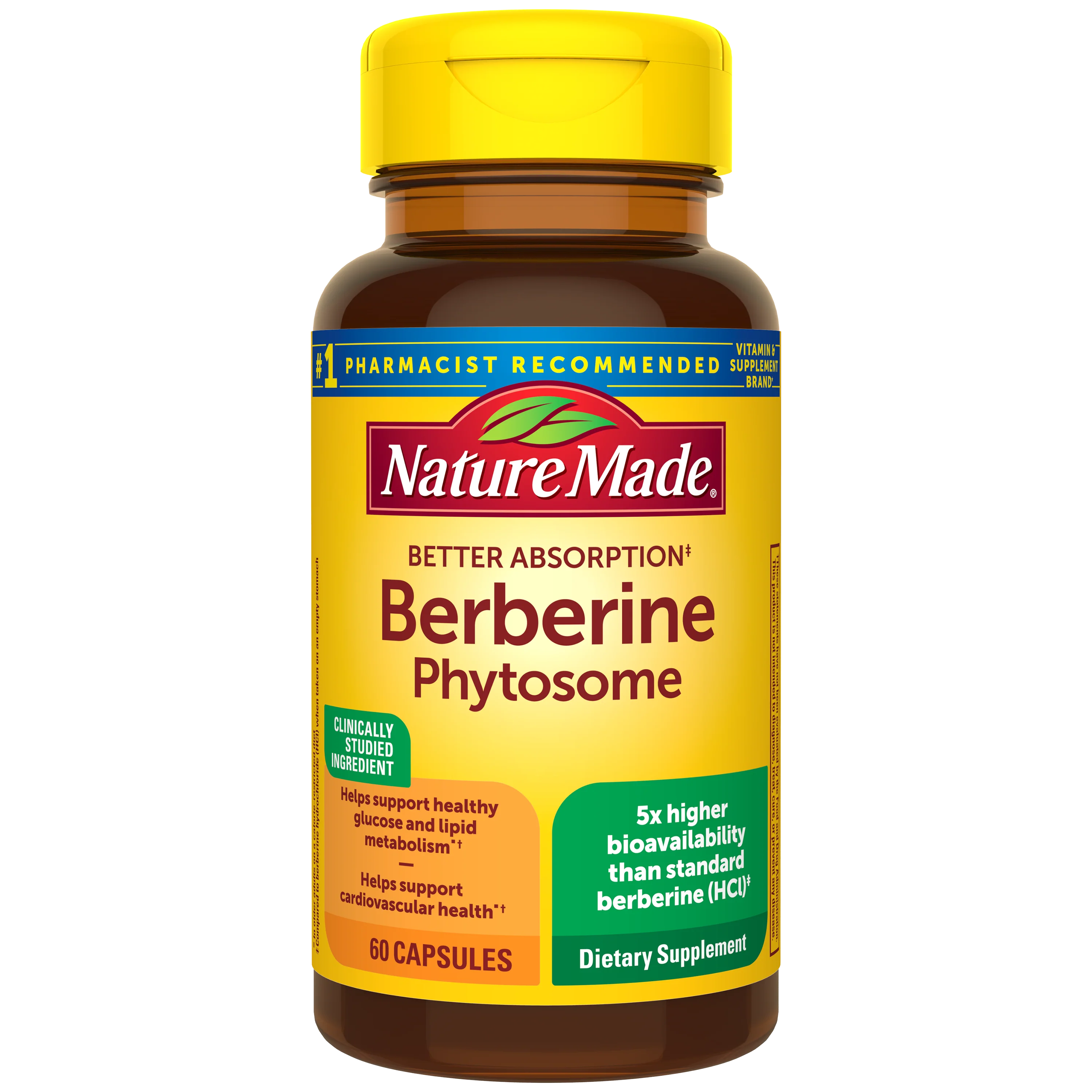 Image of Better Absorption‡ Berberine Phytosome 550 mg Capsules
