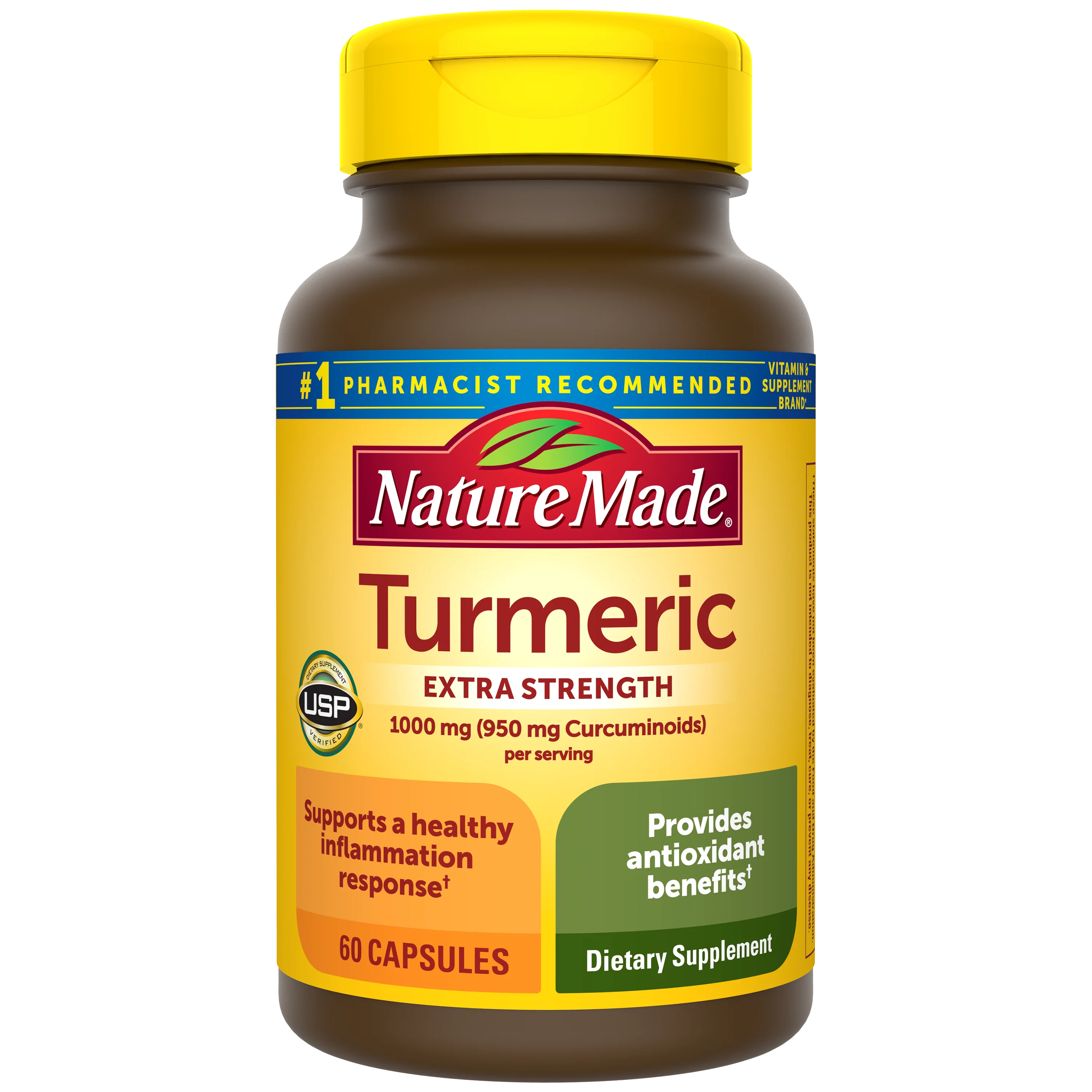 Image of Turmeric Extra Strength 1000 mg Per Serving Capsules