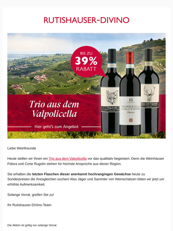 -26% auf Amarone!