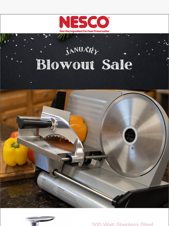 January Blowout Sale - Sale at NESCO!