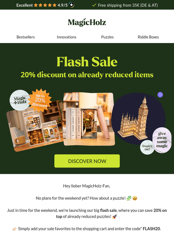 FLASH SALE 💥 20% discount on top 🔥