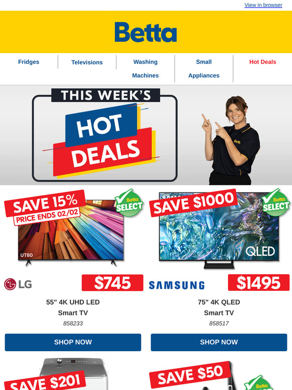 Discover the hottest deals of the week, exclusively for you!