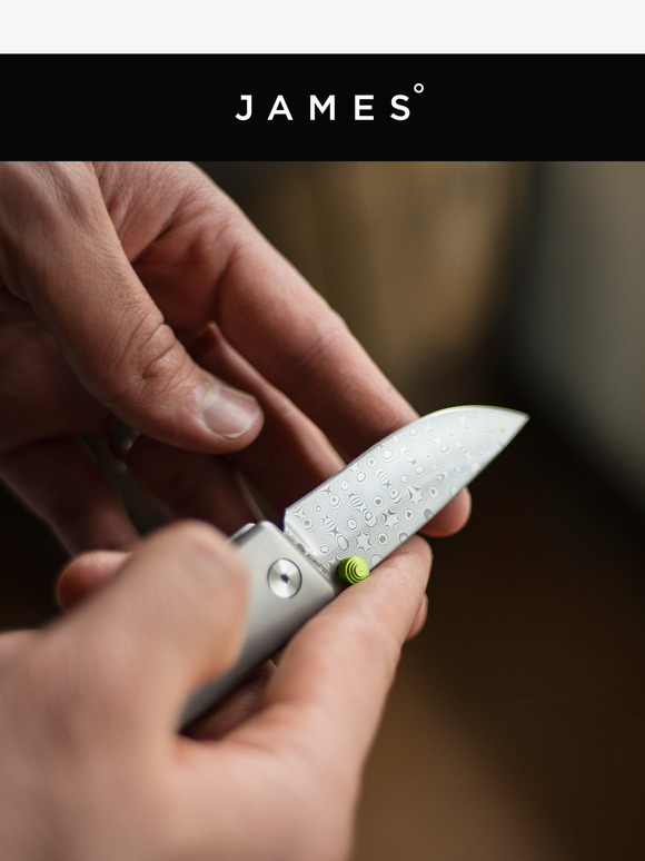 The Chapter 2 in Titanium + Damasteel 🔥🔪