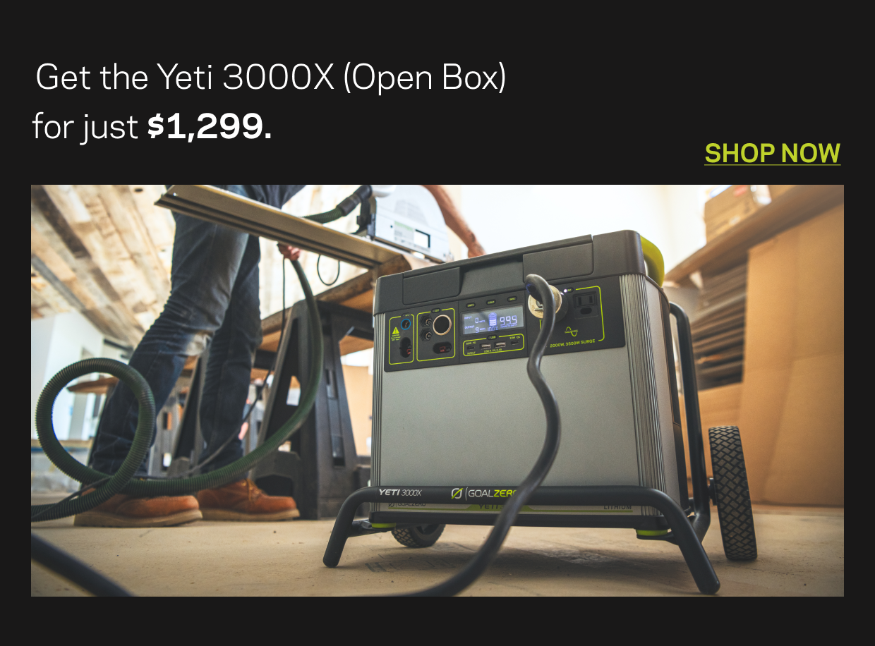 Yeti 3000X (Open Box)