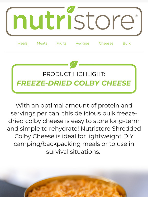 Product Highlight: Colby Cheese 🧀