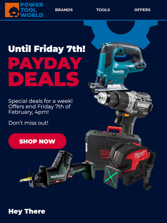 Our Biggest PAYDAY Sale Yet! 🛠️