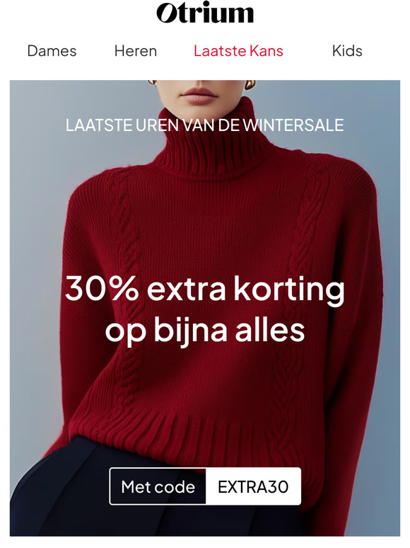 Friday Frenzy! Laatste uren van de wintersale ❄️