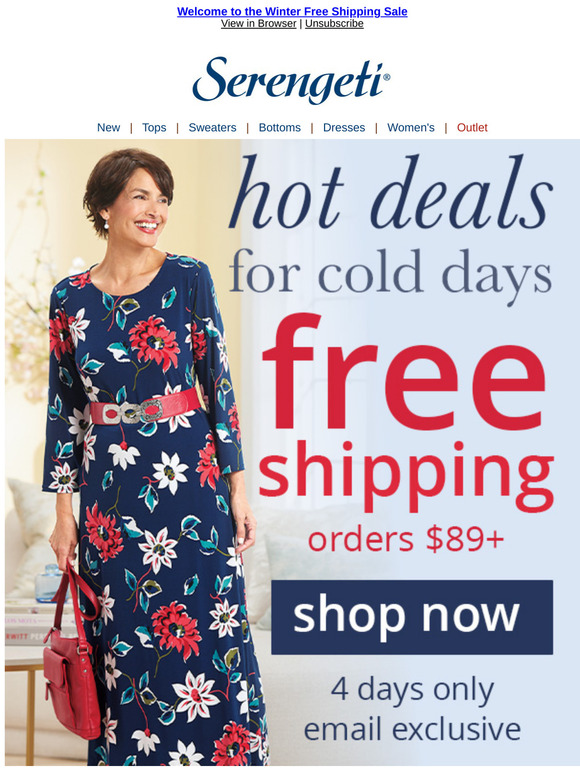 Winter Fashion Just Got Better ~ Free Shipping ~ Shop Now!