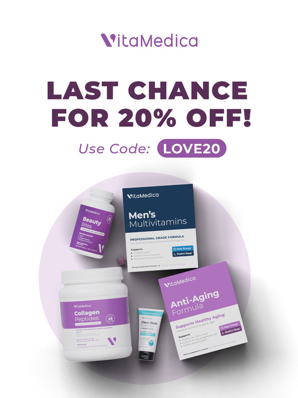 Final Hours: 20% OFF Valentine’s Gifts 💝