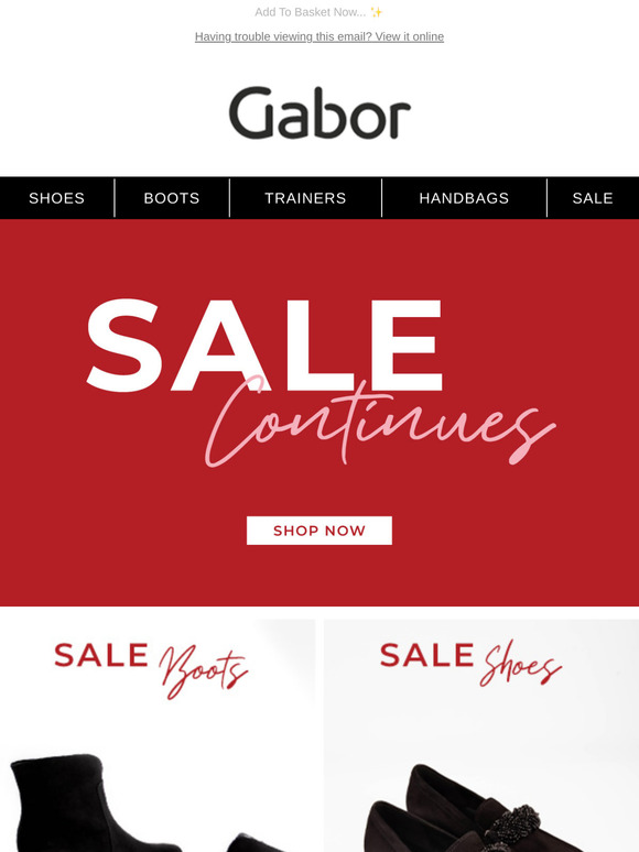 Sale Continues!