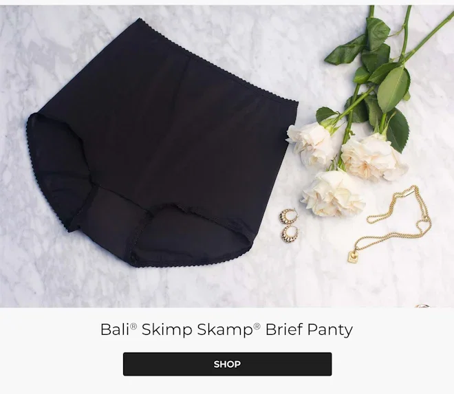 Bali Skimp Skamp Brief Panty