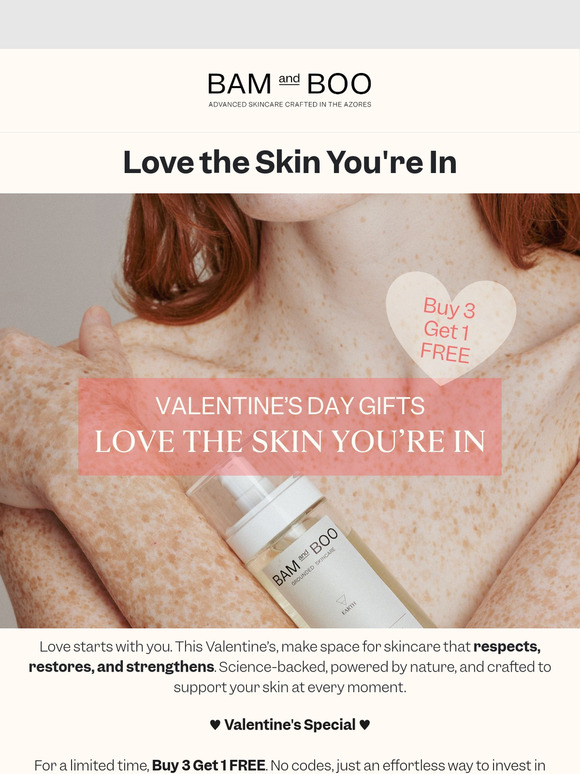 Love the Skin You’re In 💖 Buy 3 Get 1 Free