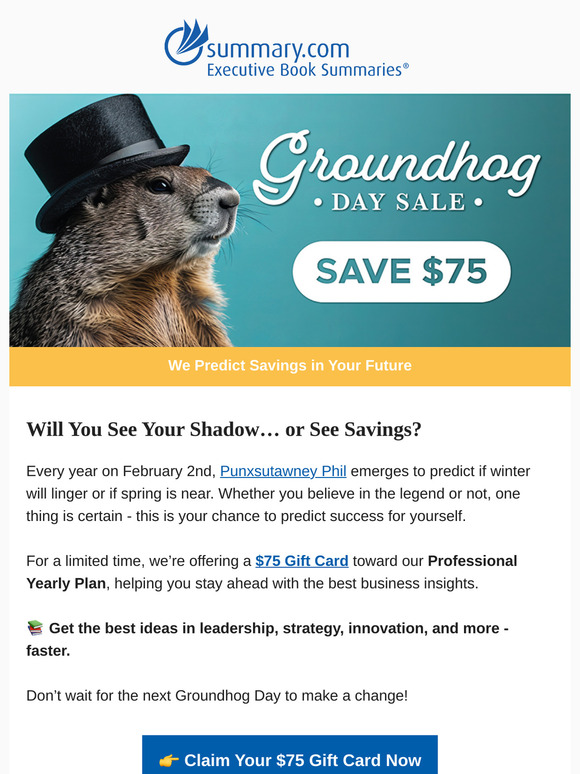 What Will Groundhog Phil Predict?