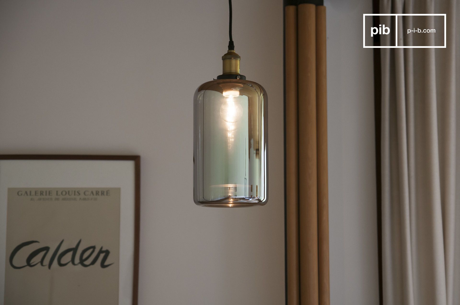 Un élégant luminaire d'inspiration néo-rétro