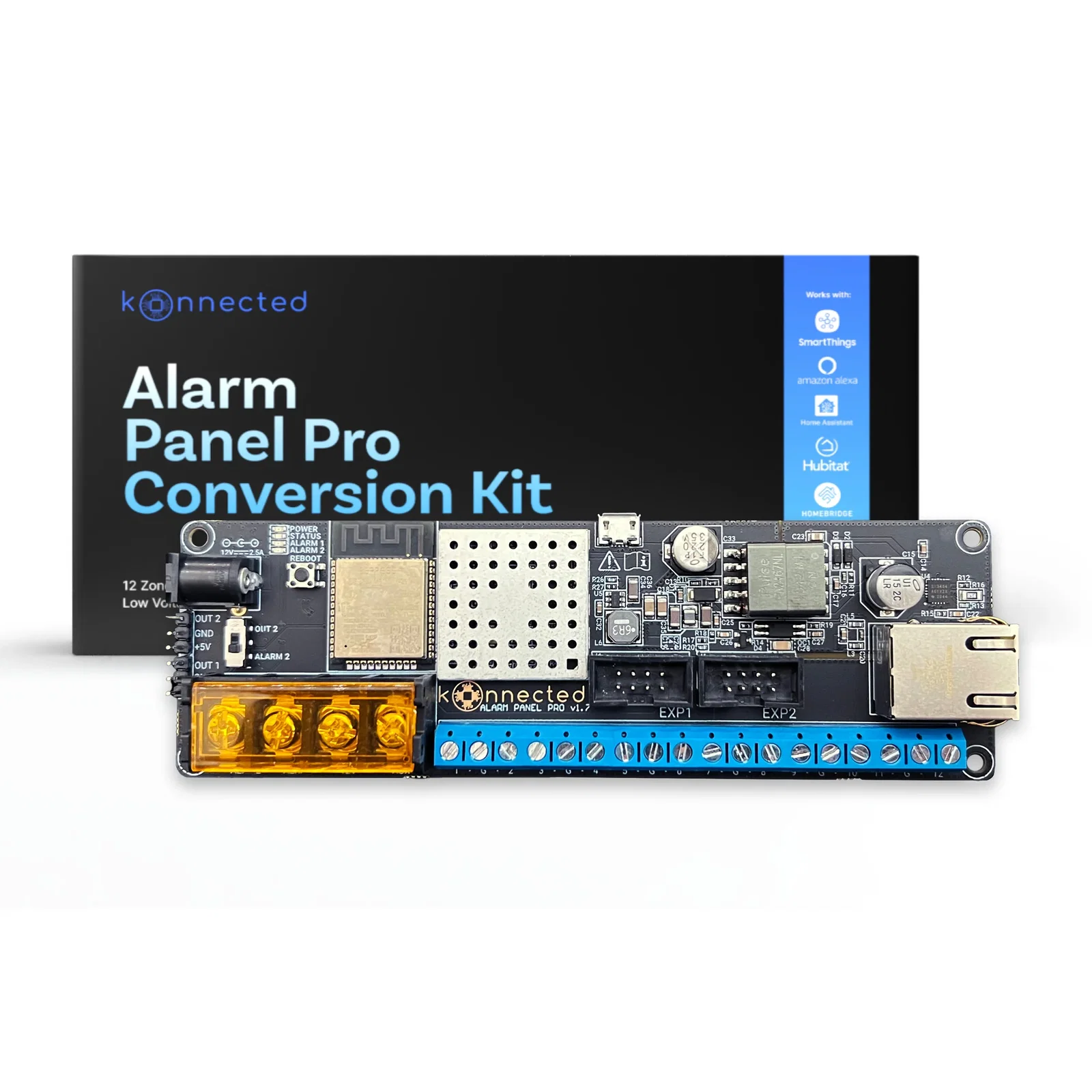 Image of Konnected Alarm Panel Pro 12-Zone Conversion Kit