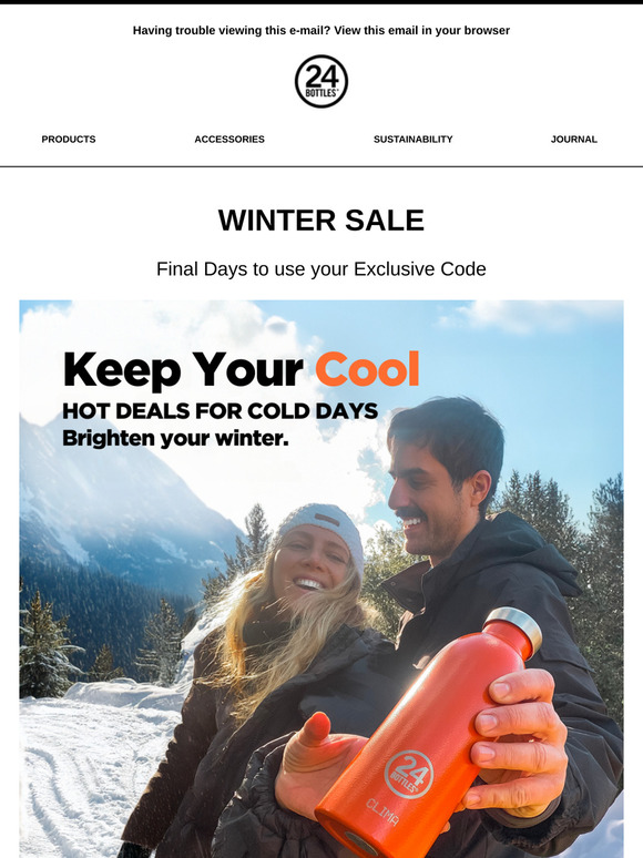 🔴 FINAL DAYS Winter Sale + Exclusive Code