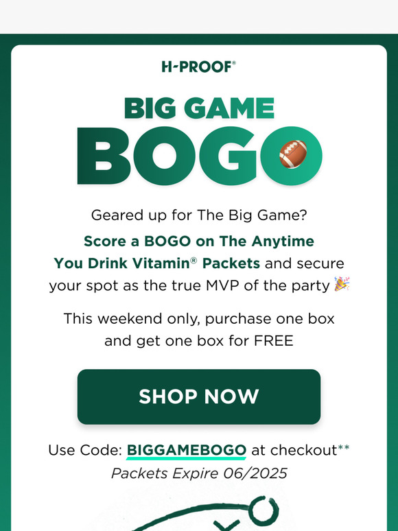 Big Game BOGO 🏈