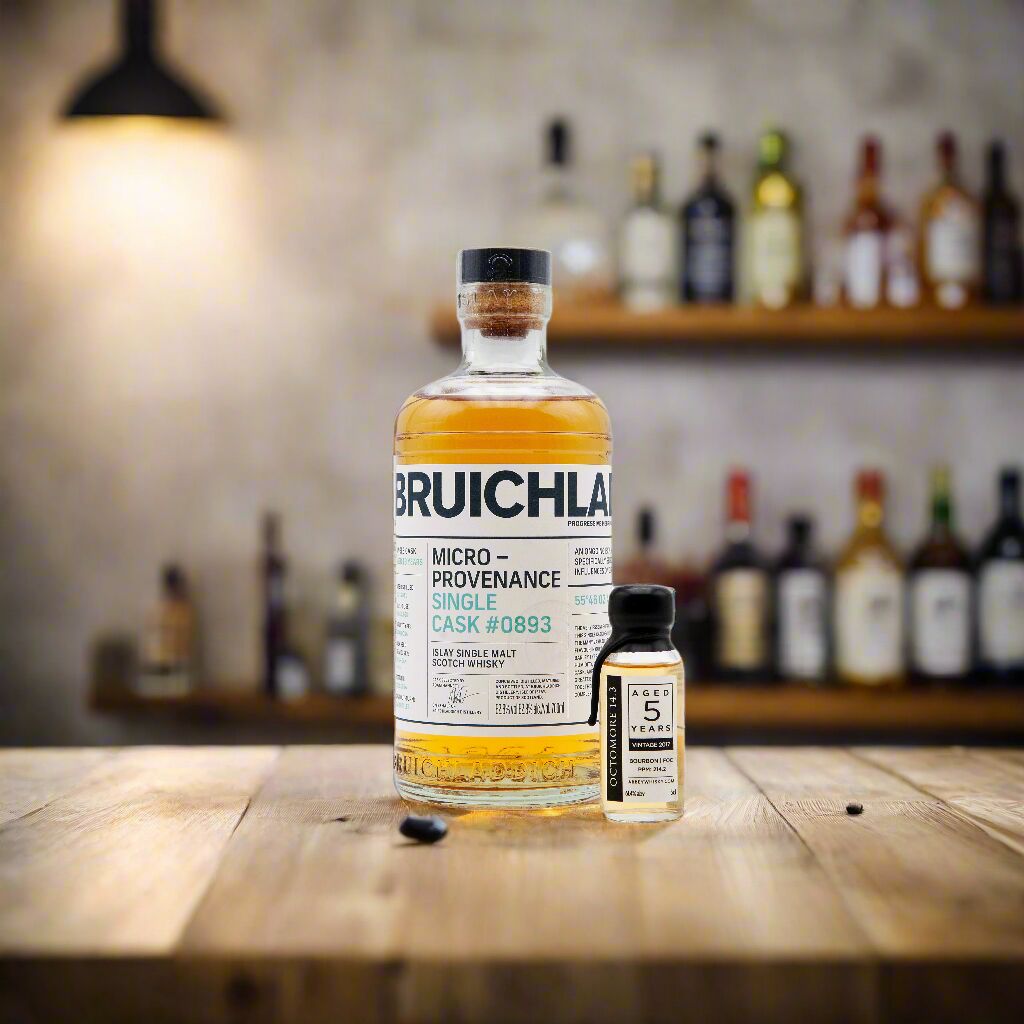 Bruichladdich Micro-Provenance Single Cask #0893 (+ Octomore 14.3 Sample)