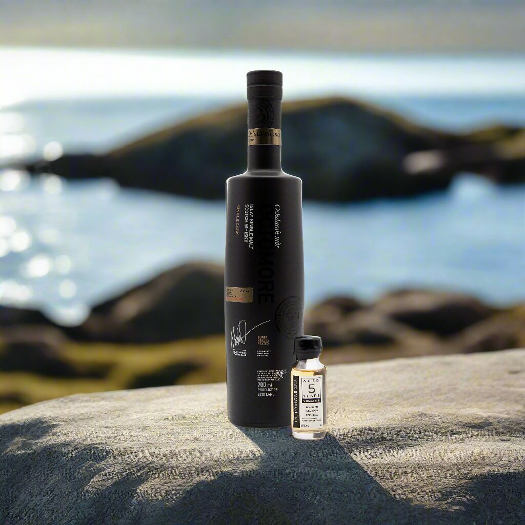 Octomore 11 Year Old - 2013 | UK Single Cask (+ Octomore 15.3 Sample)