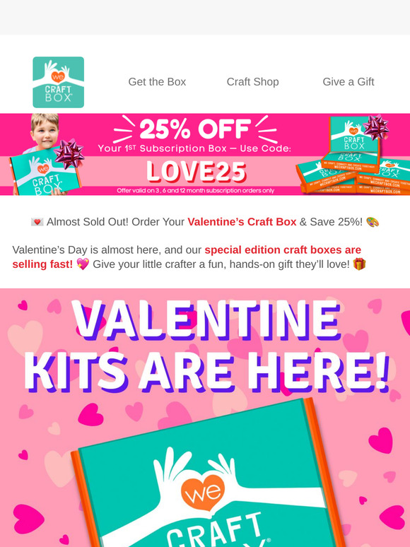 ❤️ Limited Edition Craft Box Awaits You!