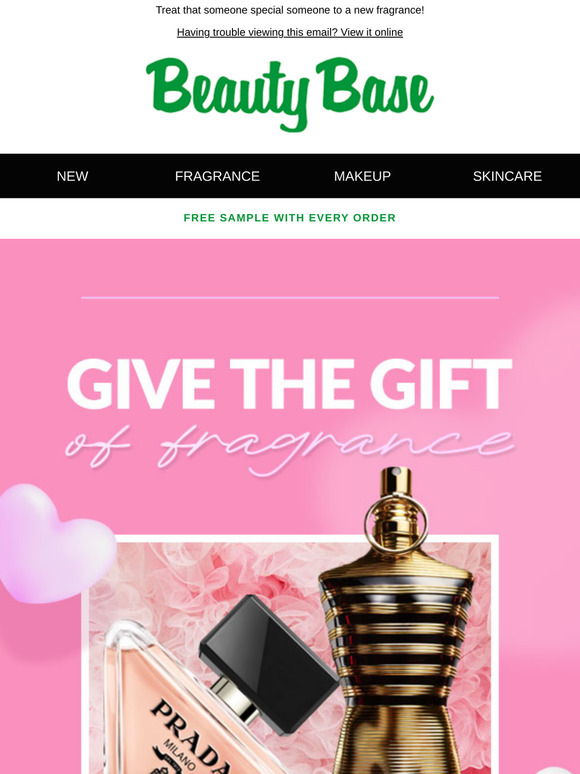 Show your love with scent this Valentine's Day...