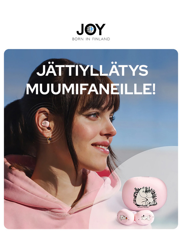 🖤🤍💜Muumi-kuulokkeet -60€🖤🤍💜
