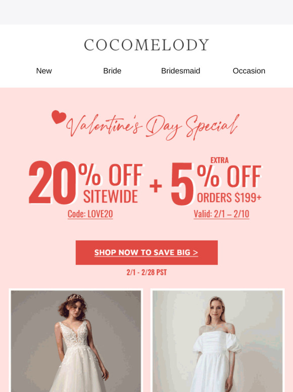 💘 Valentine’s Day Sale: 20% Off Starts Now!