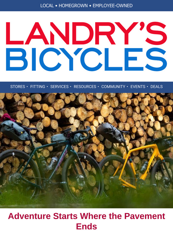 Clear Roads? Who Needs ‘Em! Go Gravel This Season with Landry’s