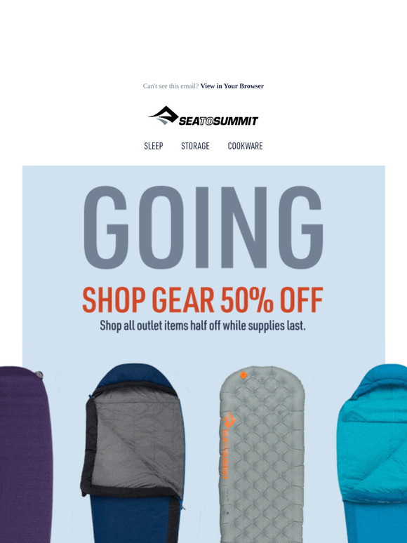 Half Off. Going Fast.