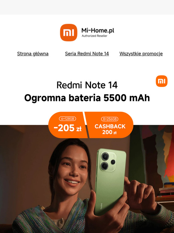 Superpromocje na serię Redmi Note 14 trwają! 💪