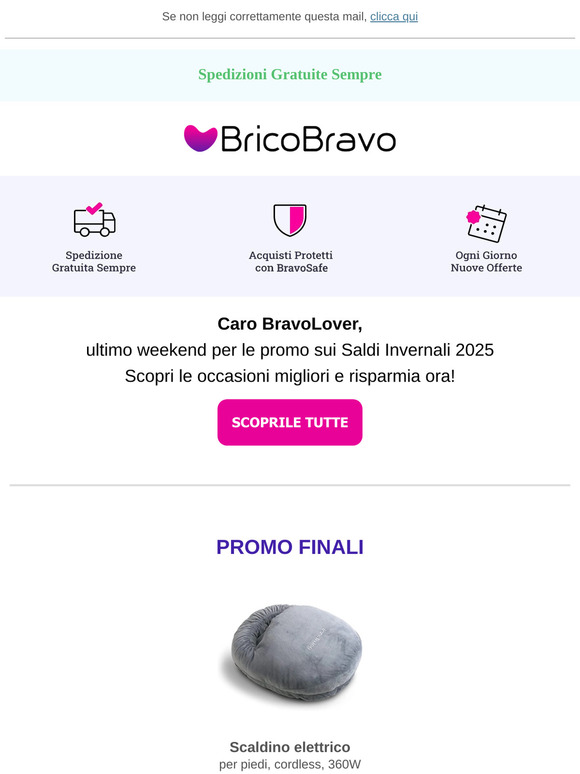 ULTIMO WEEKEND DI SALDI INVERNALI