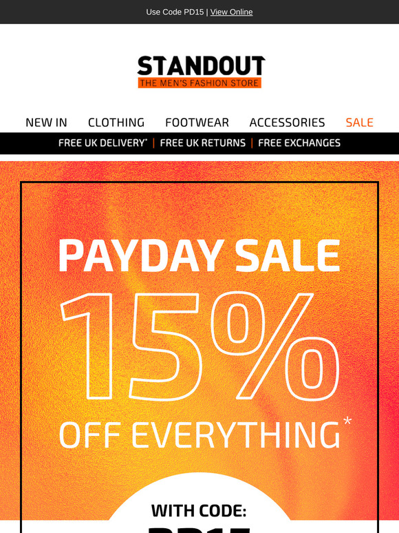 Last Chance To Save An Extra 15%