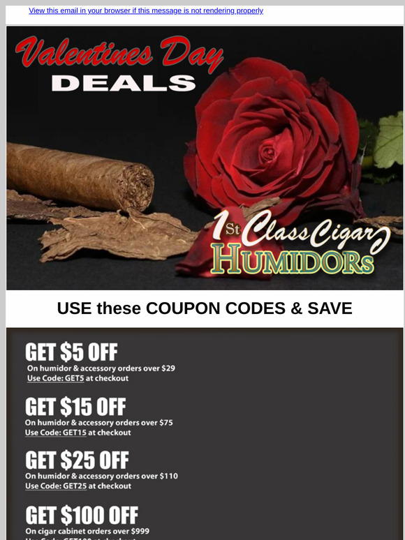 Perfect Gifts for the Cigar Lover This Valentine’s Day!