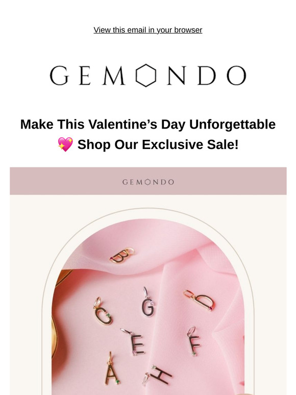 Get up to 30% off! Give the Gift of Love ❤️