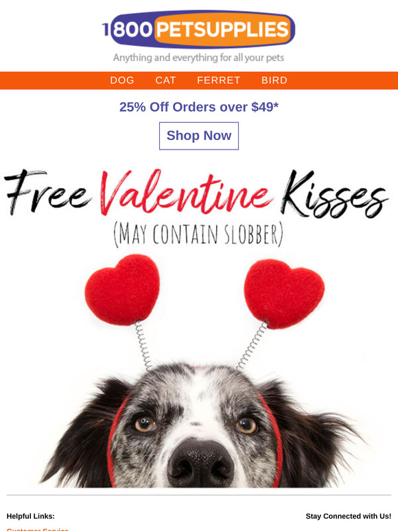 Love Is in the Air...25% Off Your Order