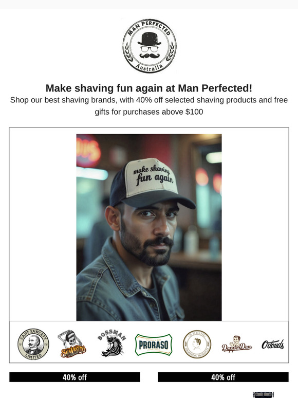 Make shaving fun again!