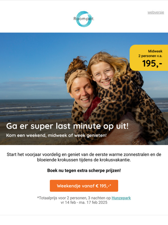 [Super Last Minutes] Voordelig voorjaar!